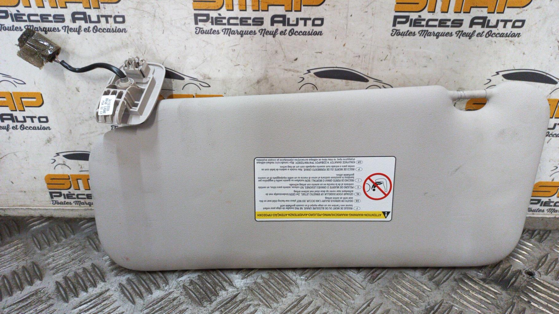 Visiera parasole destra PEUGEOT 407 PHASE 1 Diésel - 1