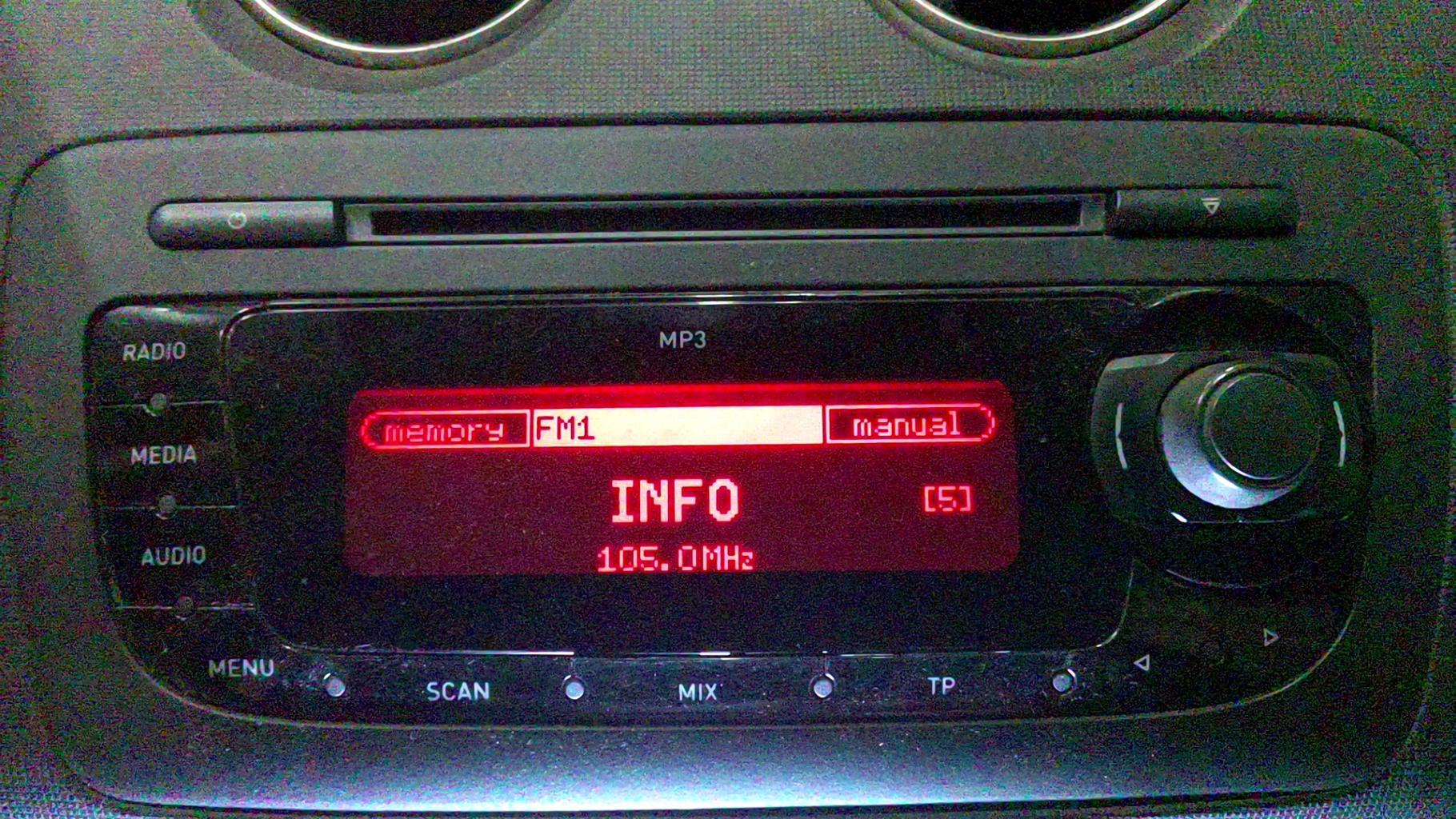 Autoradio SEAT IBIZA 4 PHASE 1 Diesel - 1