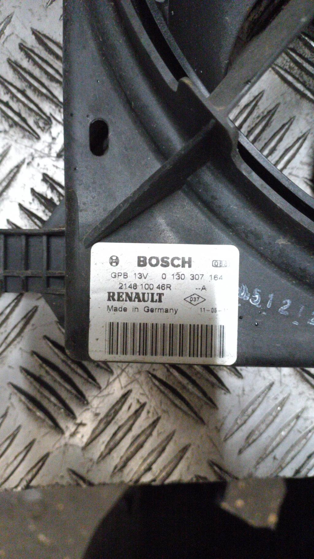 Motoventilatore radiatore RENAULT LAGUNA 3 PHASE 2 Diésel - 1