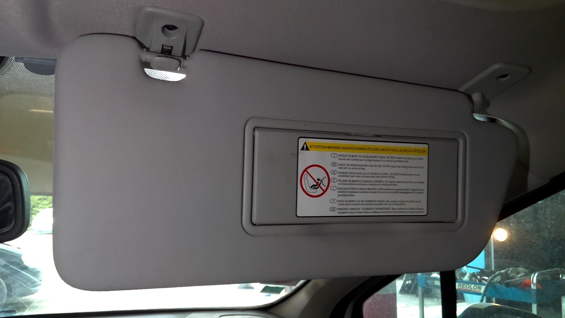 Visiera parasole destra PEUGEOT 308 1 PHASE 1 Gasolina - 1