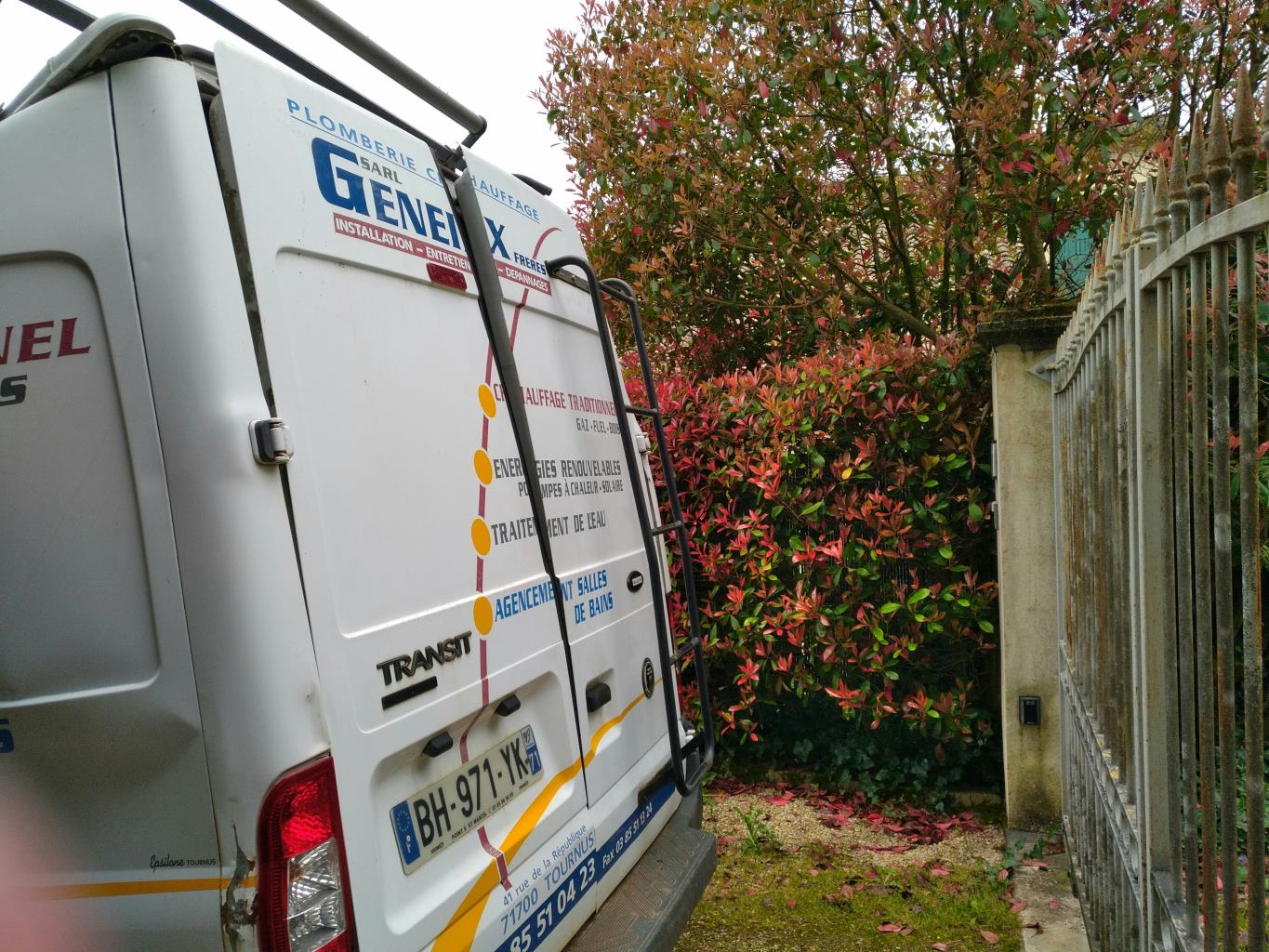 Aile avant gauche FORD TRANSIT 4 Diesel - 1