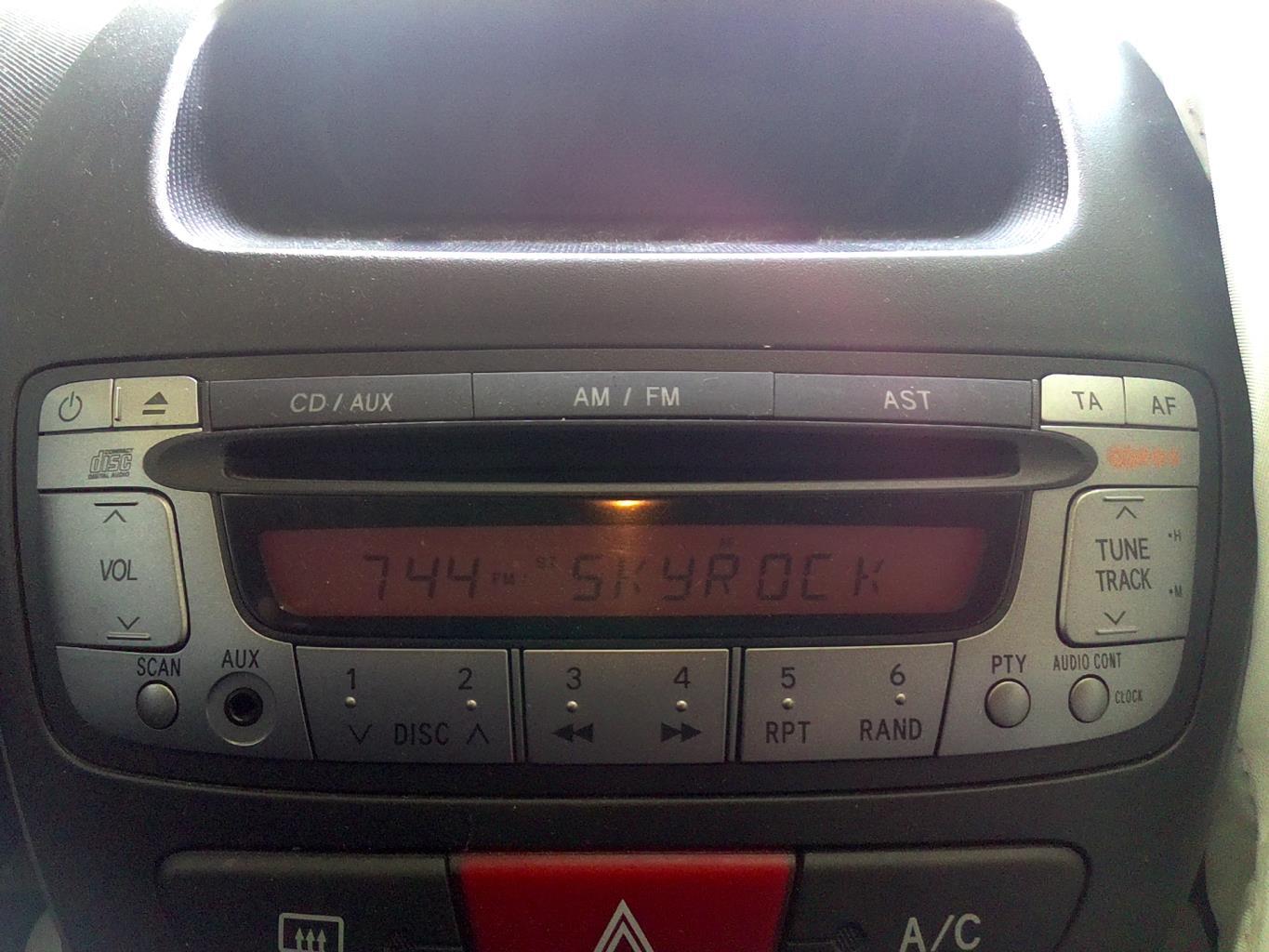 Autoradio CITROEN C1 1 PHASE 2 Gasolina - 1
