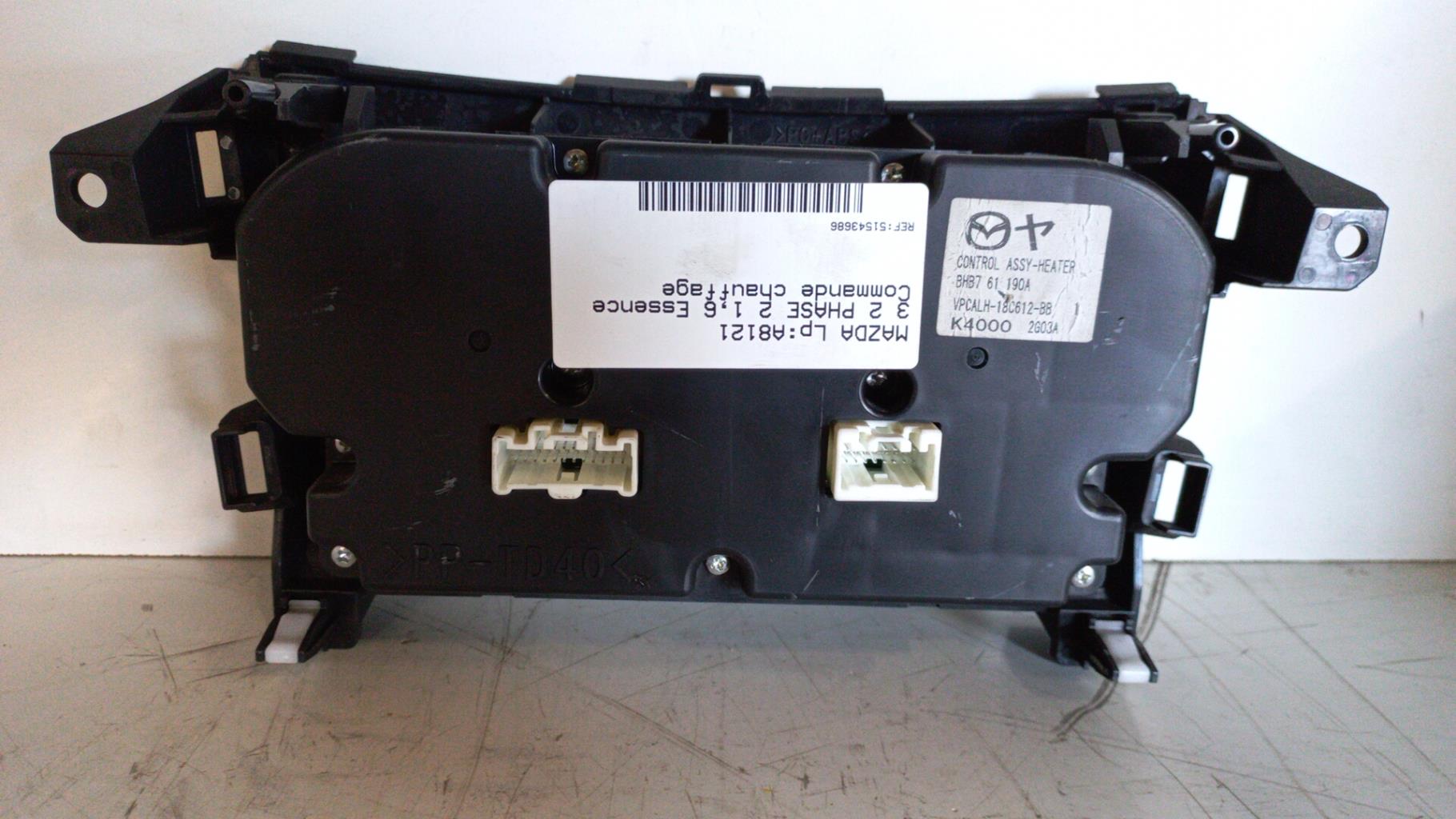 Commande chauffage MAZDA 3 2 PHASE 2 Essence - 1
