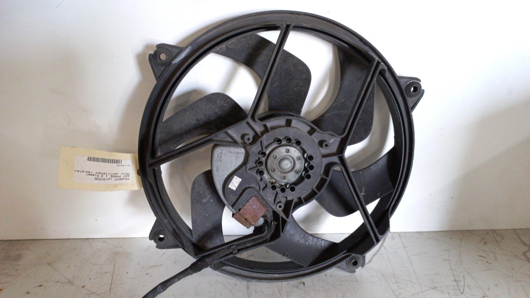 Motoventilatore radiatore PEUGEOT 407 PHASE 1 Diésel - 1