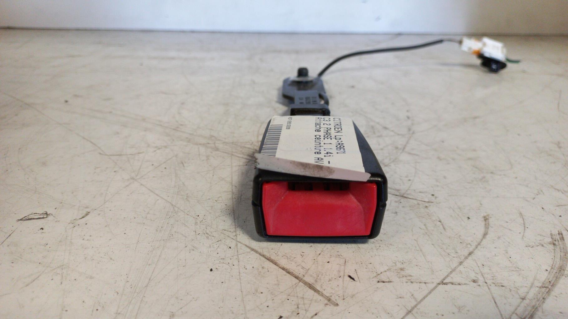 Aggancio cintura sicurezza anteriore destro CITROEN C3 2 PHASE 1 Gasolina - 1