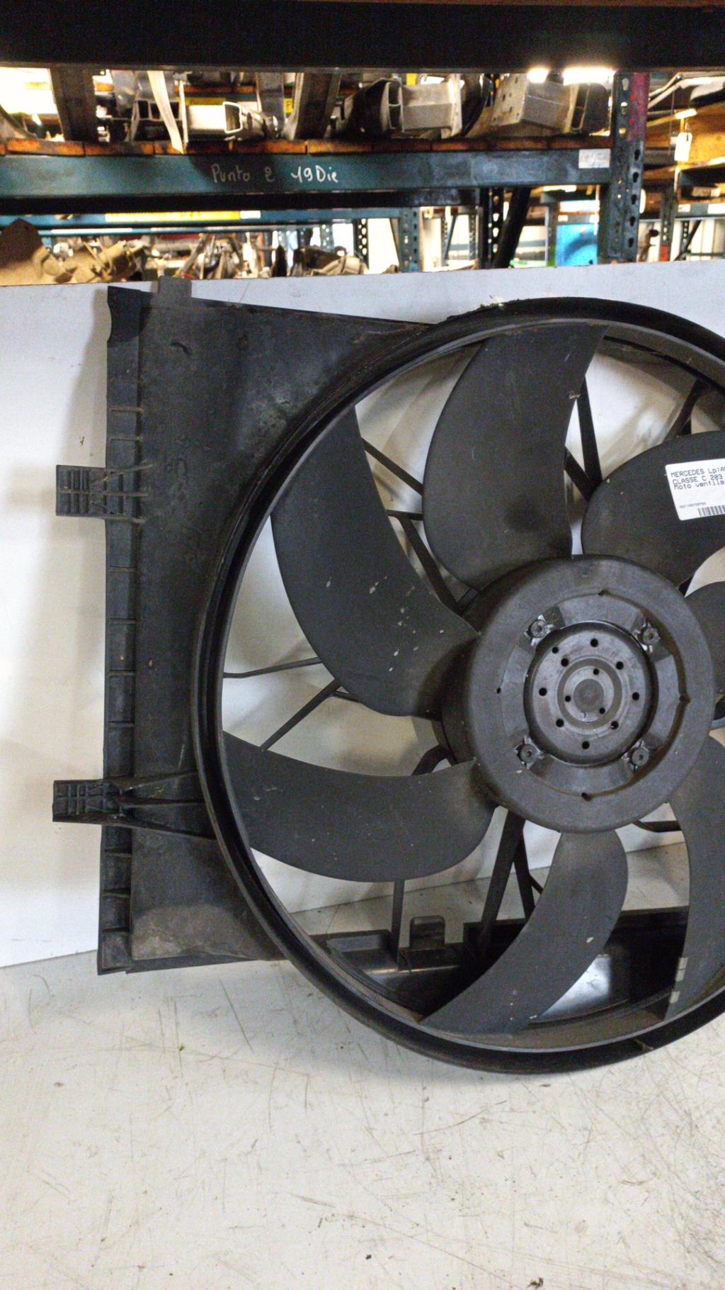 Motoventilatore radiatore MERCEDES CLASSE C 203 PHASE 1  - 1