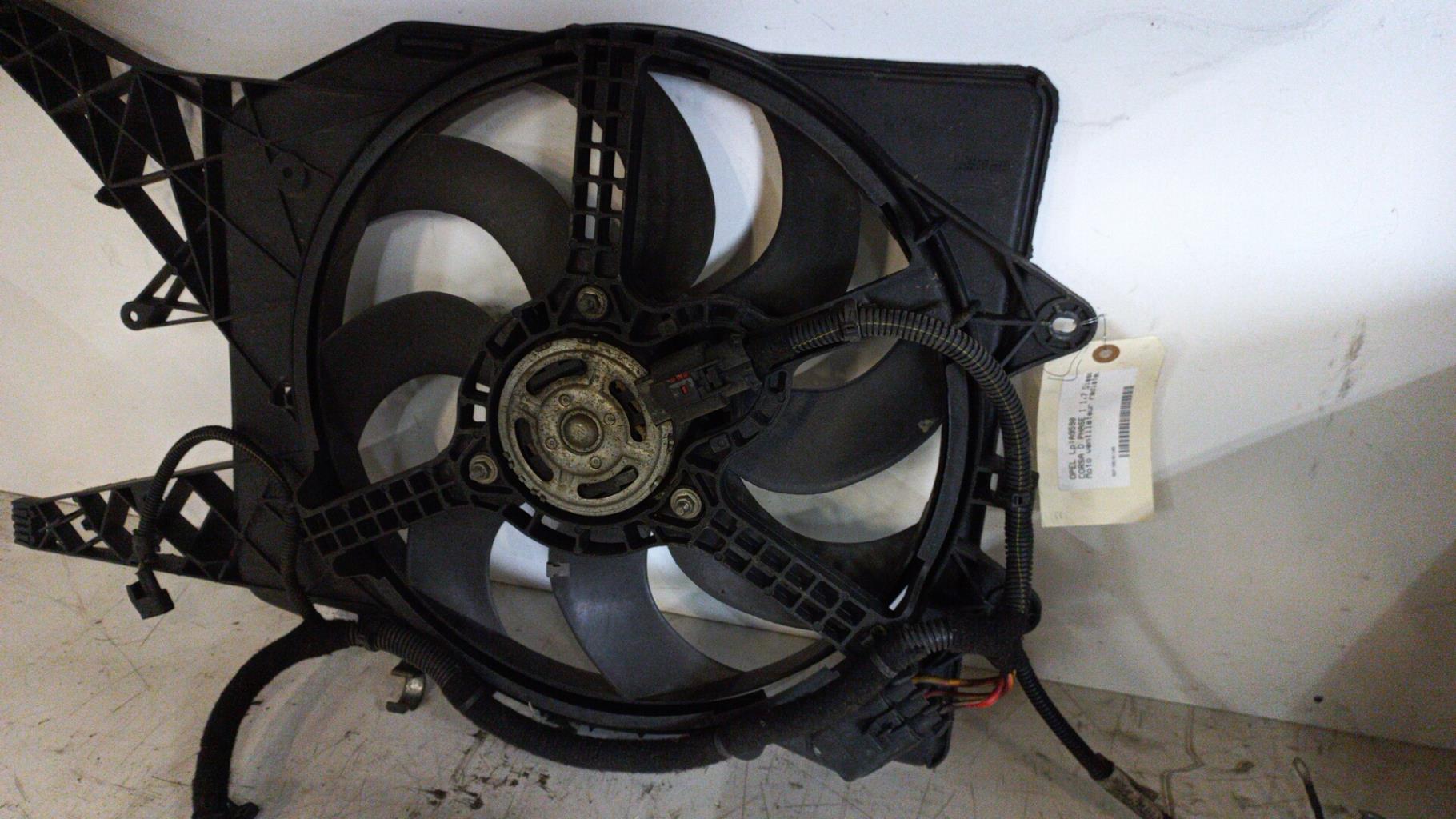 Motoventilatore radiatore OPEL CORSA D PHASE 1 Diésel - 1