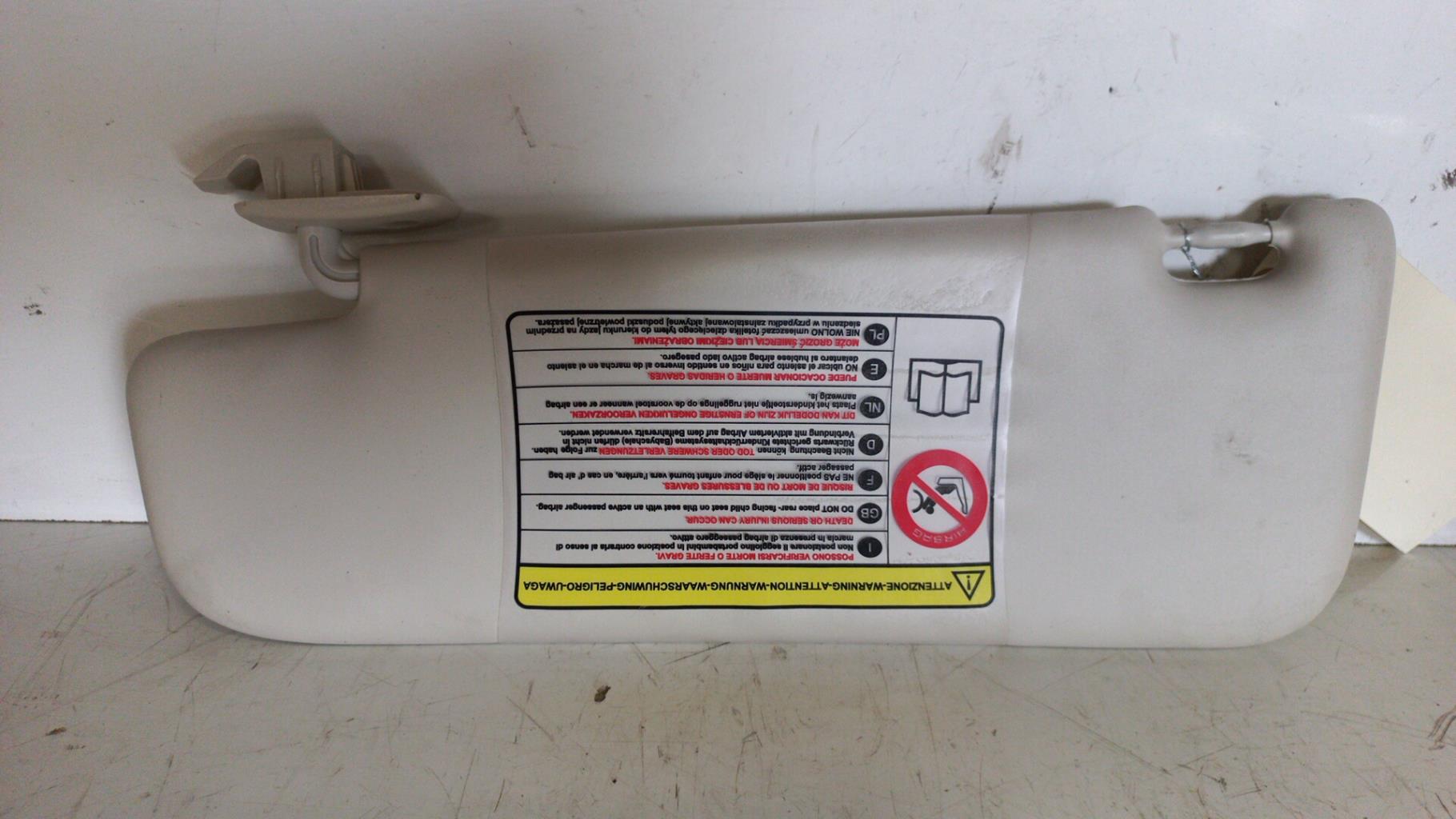 Visiera parasole destra FIAT 500 2 PHASE 1 Gasolina - 1