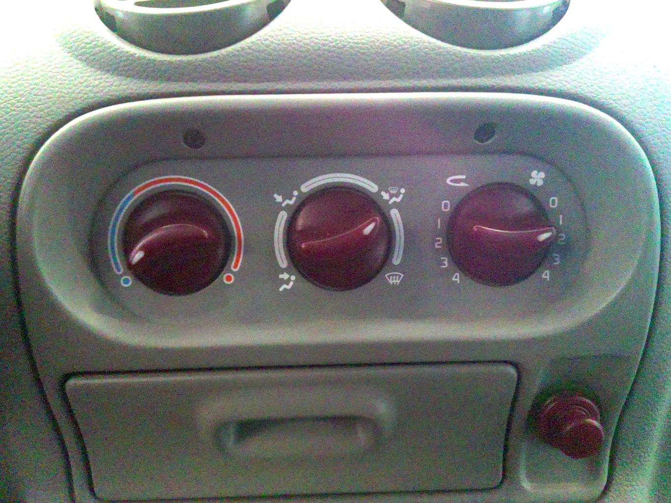 Commande chauffage RENAULT TWINGO 1 PHASE 3 Essence - 1