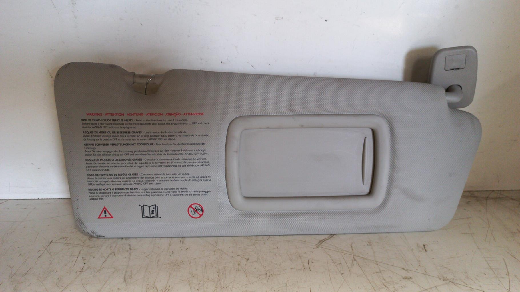 Visiera parasole destra RENAULT MEGANE 3 PHASE 1 Diésel - 1