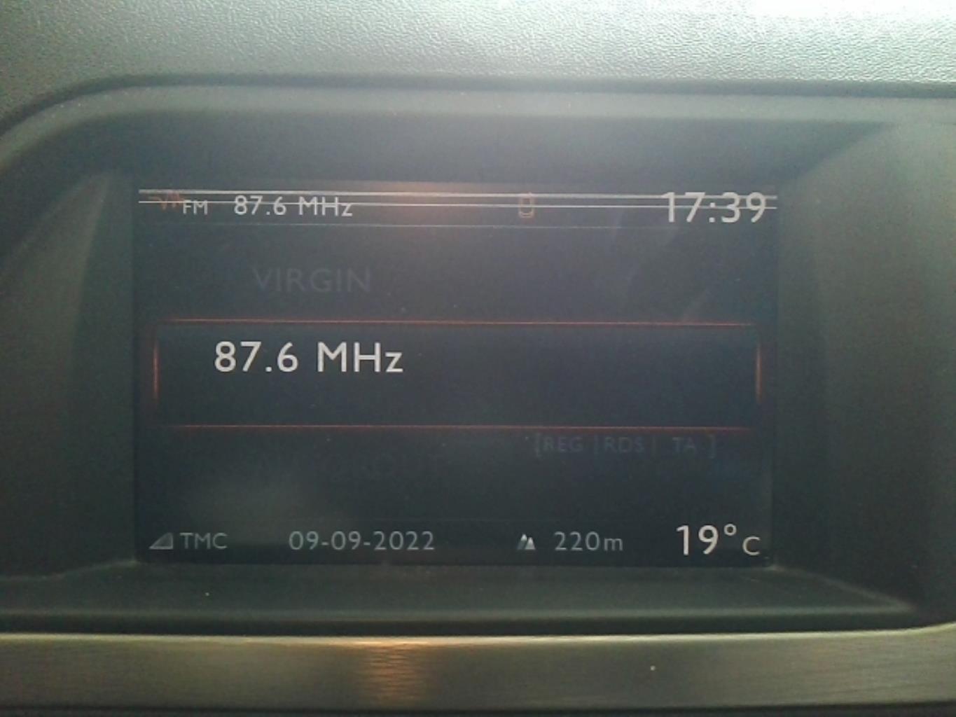 Ecran GPS CITROEN C5 2 BREAK Diesel - 1