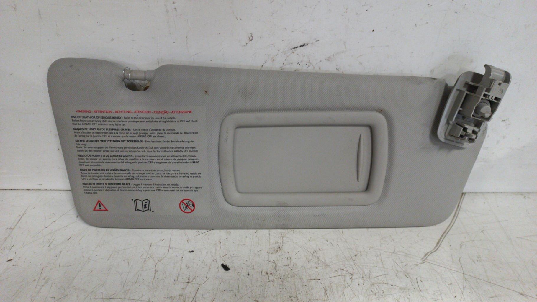 Visiera parasole destra RENAULT MEGANE 3 PHASE 1 Gasolina - 1