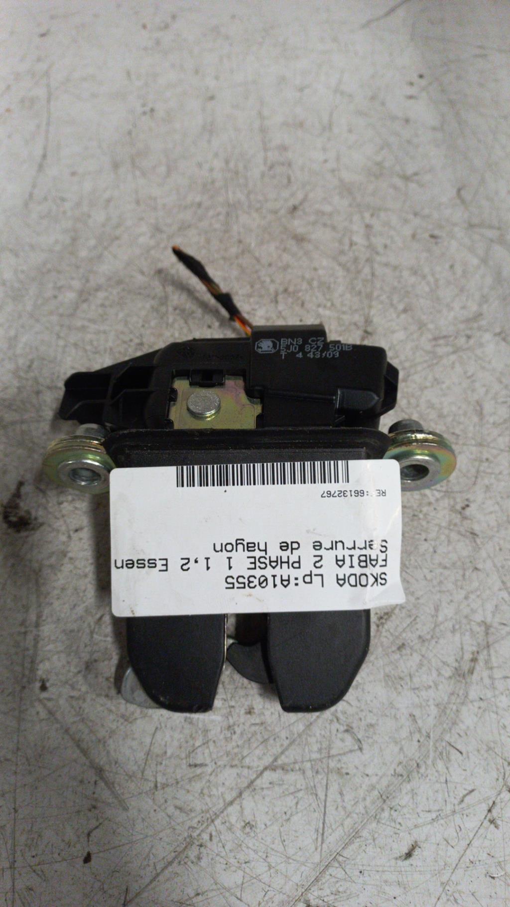 Serratura portellone posteriore SKODA FABIA 2 PHASE 1 Gasolina - 1