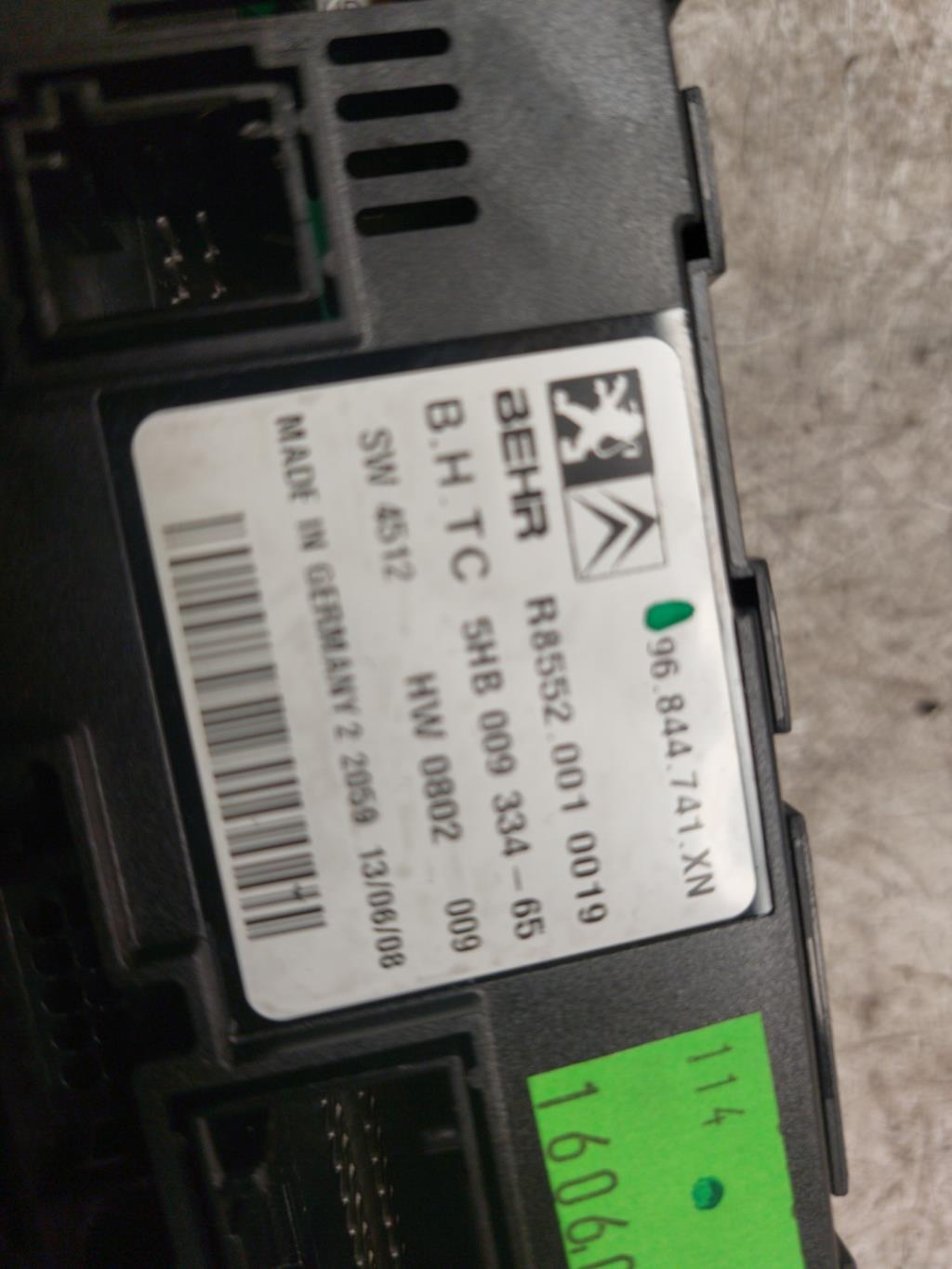 Commande chauffage PEUGEOT 407 PHASE 1 Diesel - 1