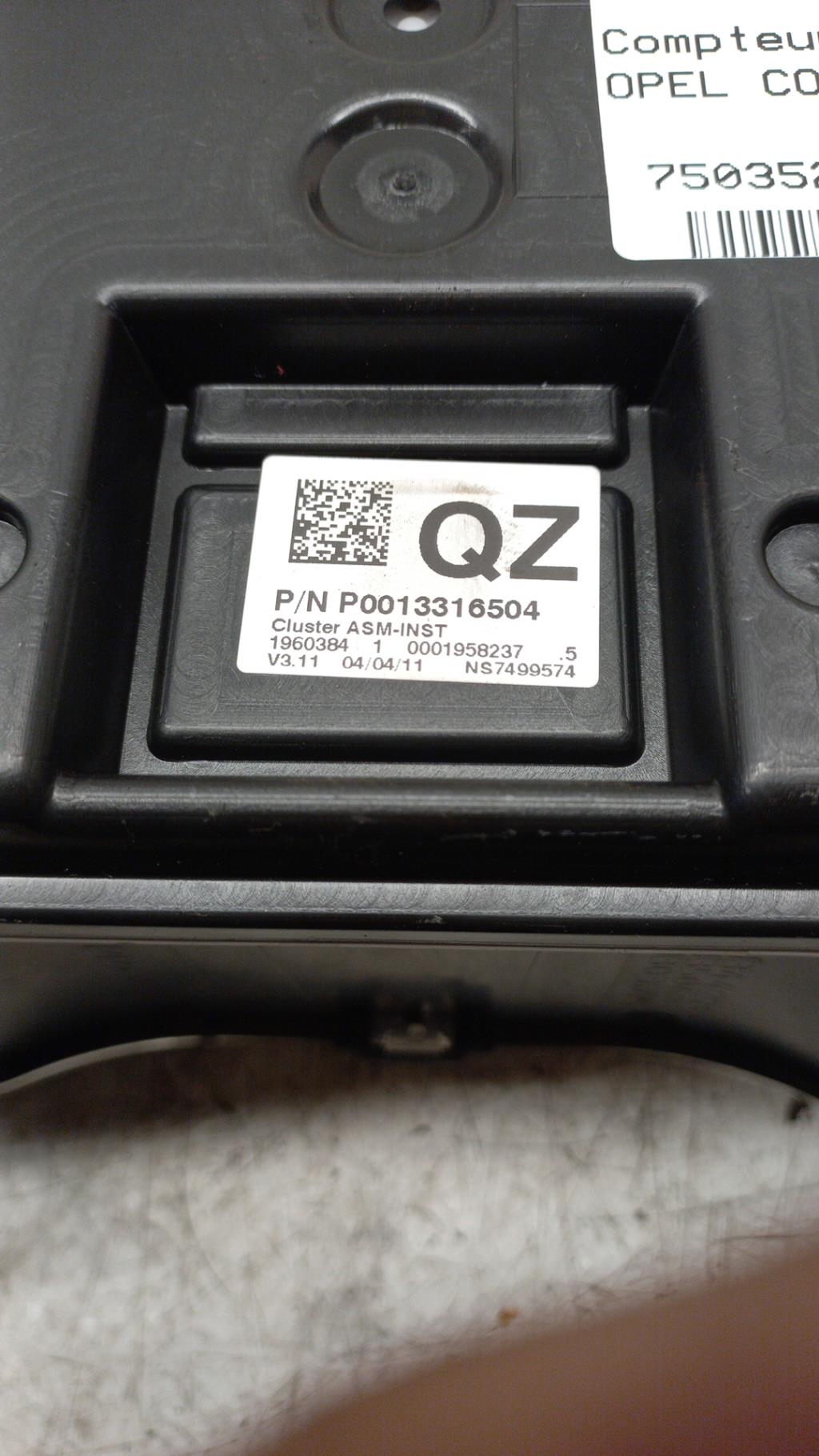 Compteur OPEL CORSA D PHASE 2 Diesel - 1
