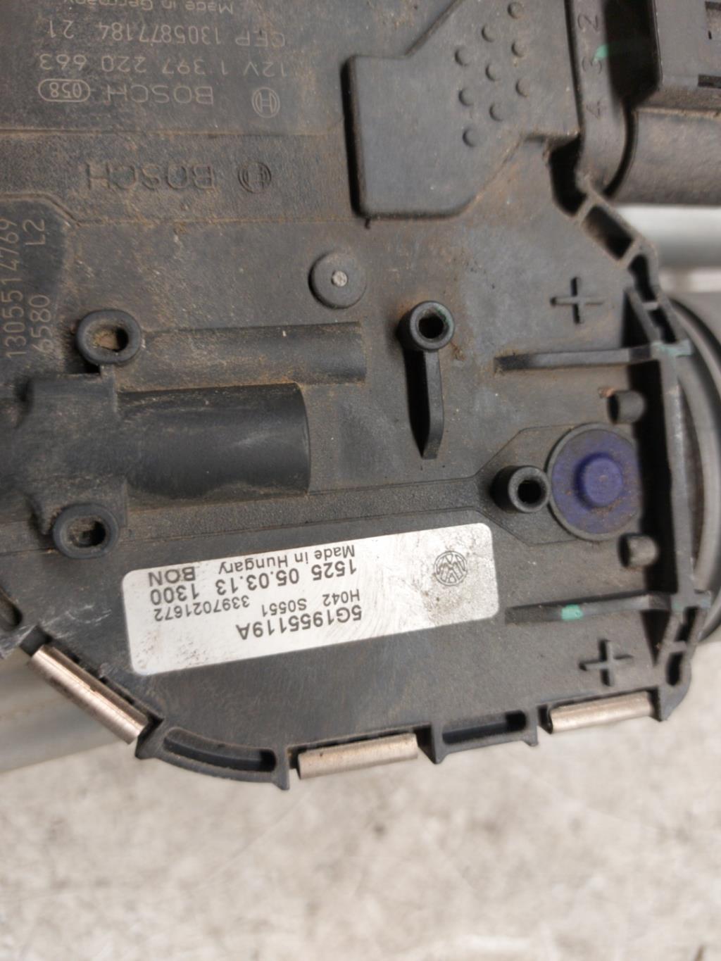Motore tergicristallo anteriore VOLKSWAGEN GOLF 7 PHASE 1  - 1