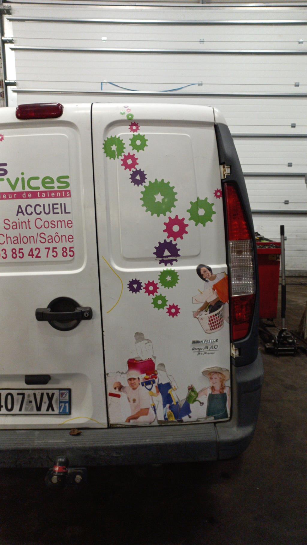 Portellone bagagliaio destro FIAT DOBLO 1 PHASE 1  - 1
