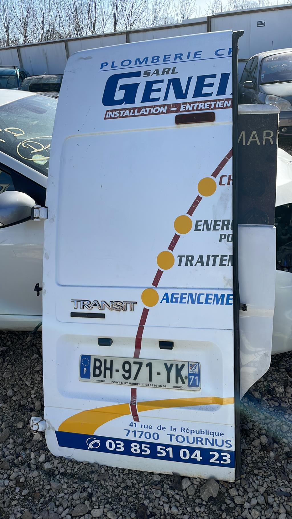 Porte de coffre gauche FORD TRANSIT 4 Diesel - 1