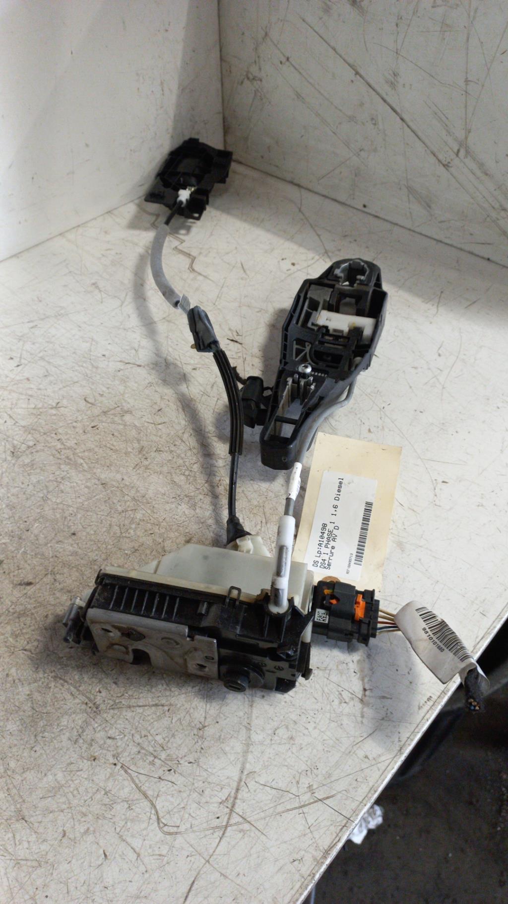 Serrure avant droit DS DS4 1 PHASE 1 Diesel - 1