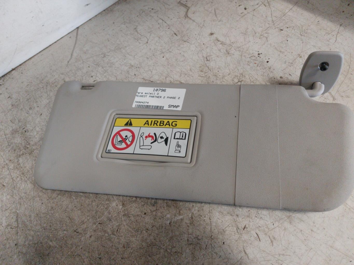 Visiera parasole destra PEUGEOT PARTNER 2 PHASE 2 Diésel - 1