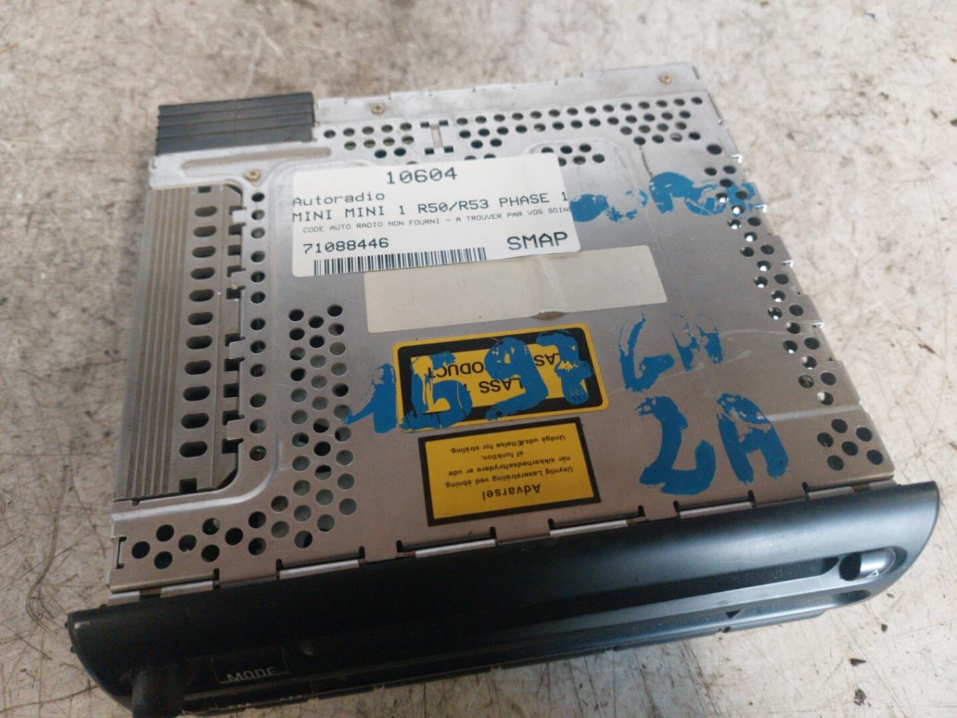 Autoradio MINI MINI 1 R50/R53 PHASE 1 Essence - 1