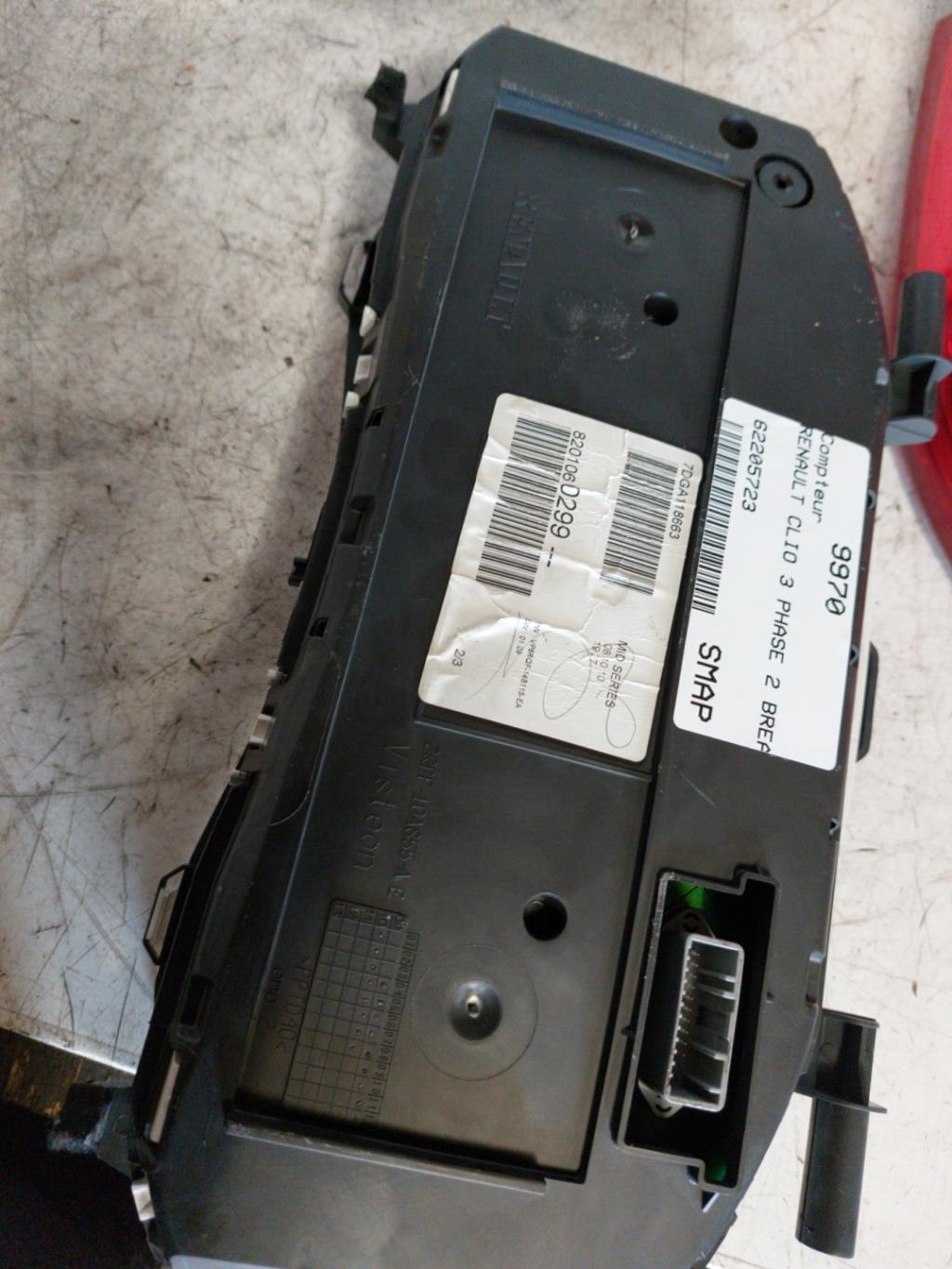 Compteur RENAULT CLIO 3 PHASE 2 BREAK Diesel - 1