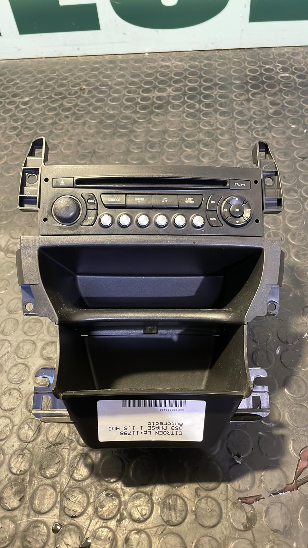 Autoradio CITROEN DS3 PHASE 1 Diesel - 1
