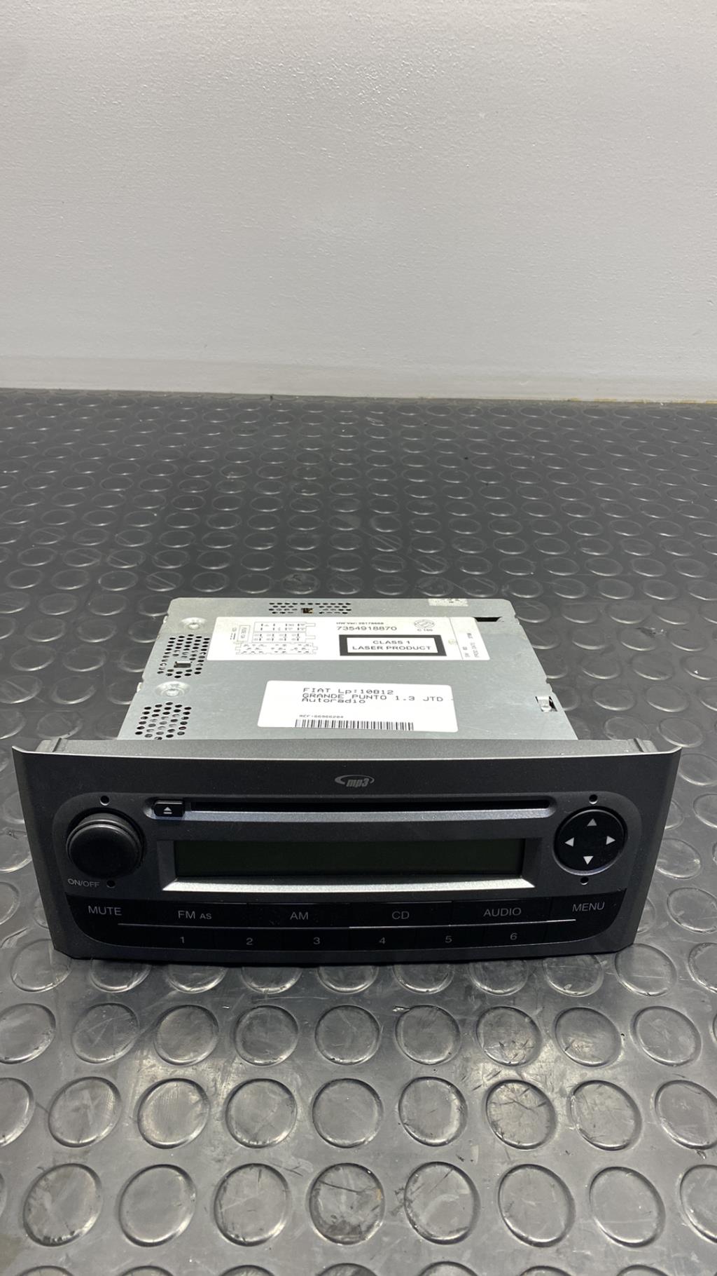 Autoradio FIAT GRANDE PUNTO Diesel - 1
