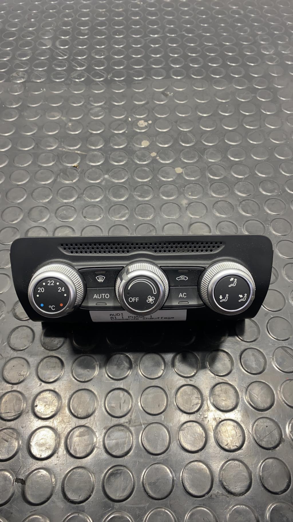 Commande chauffage AUDI A1 1 PHASE 1  - 1