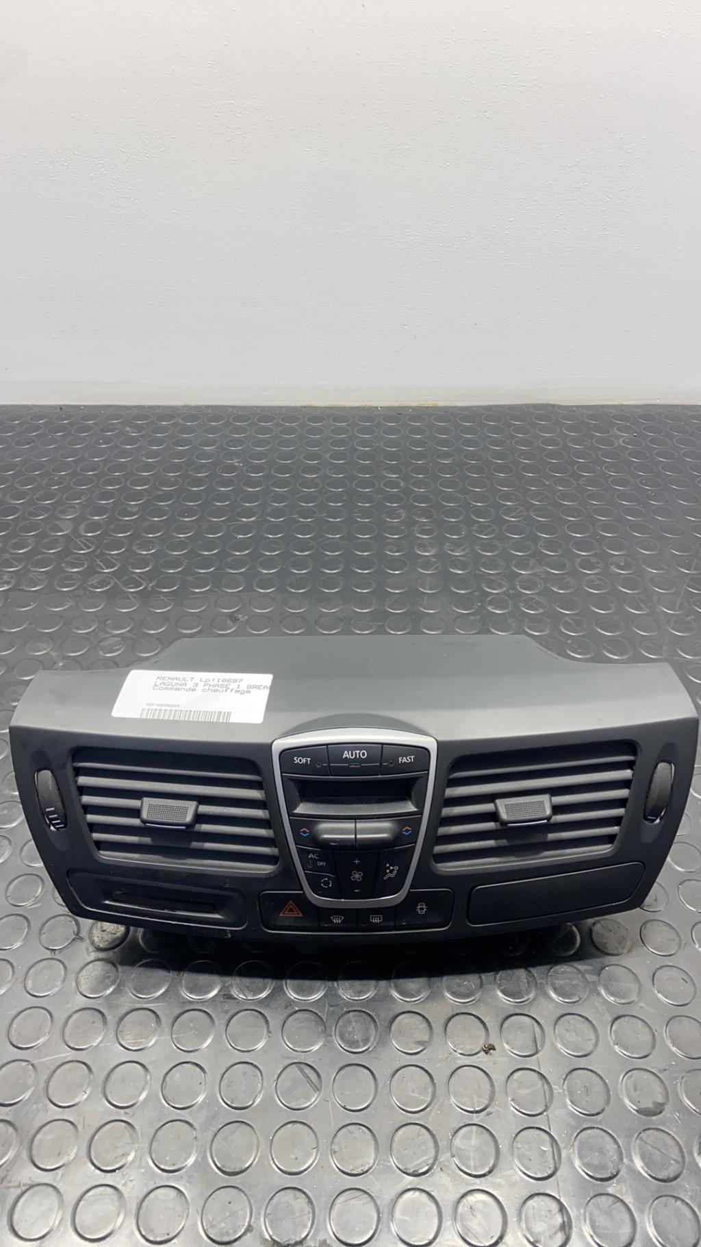 Commande chauffage RENAULT LAGUNA 3 PHASE 1 BREAK Diesel - 1