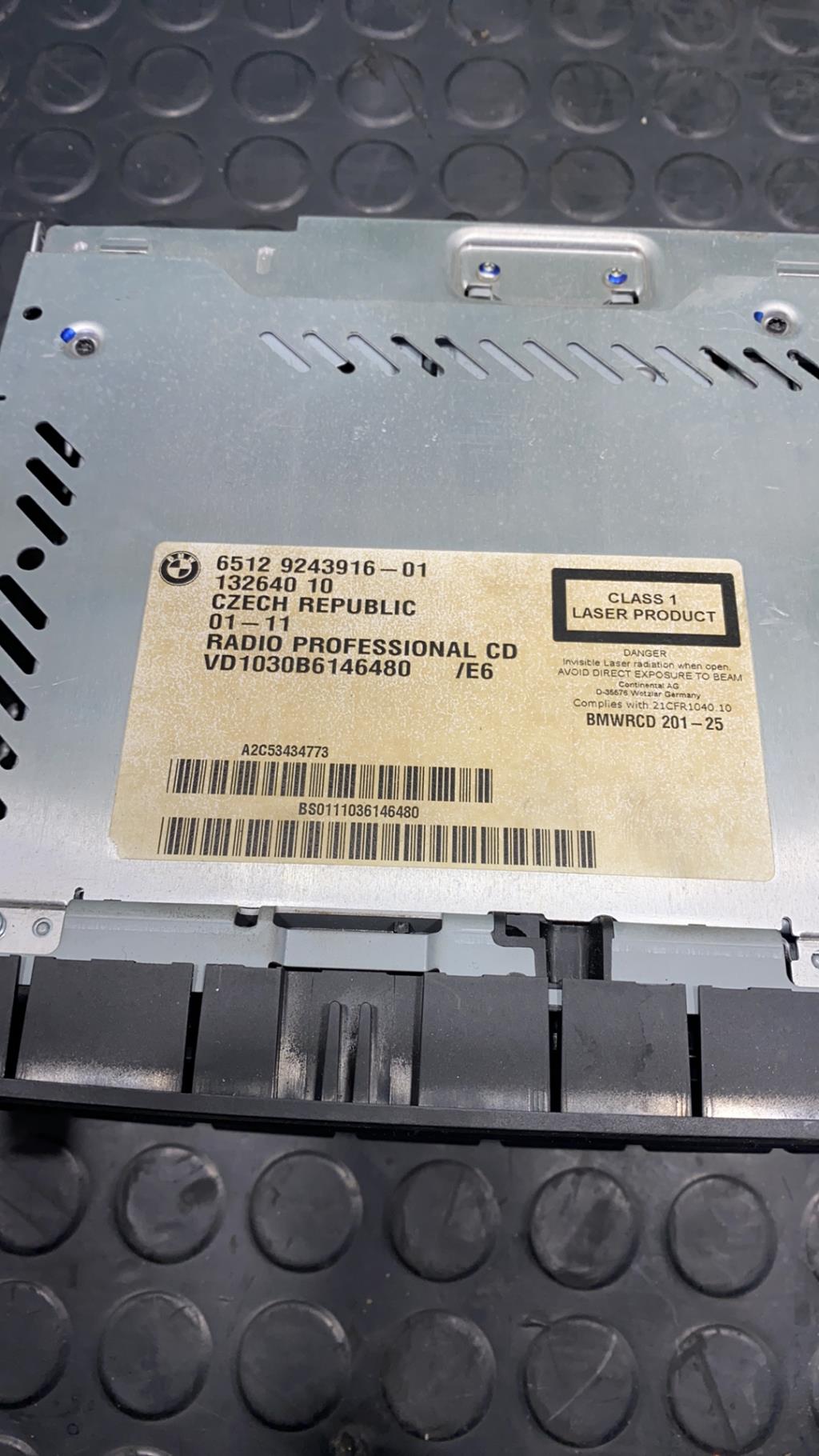 Autoradio BMW X1 E84 PHASE 1 Diesel - 1