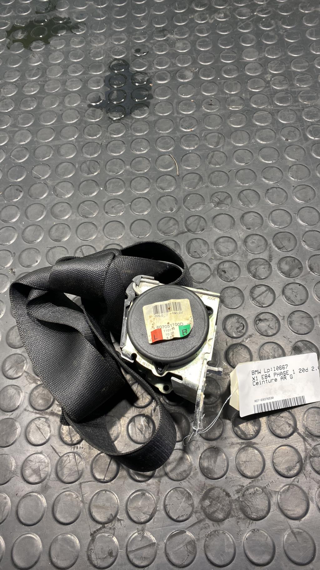 Ceinture arriere gauche BMW X1 E84 PHASE 1 Diesel - 1