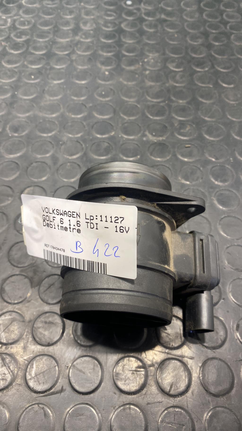 Debitmetre VOLKSWAGEN GOLF 6 Diesel - 1