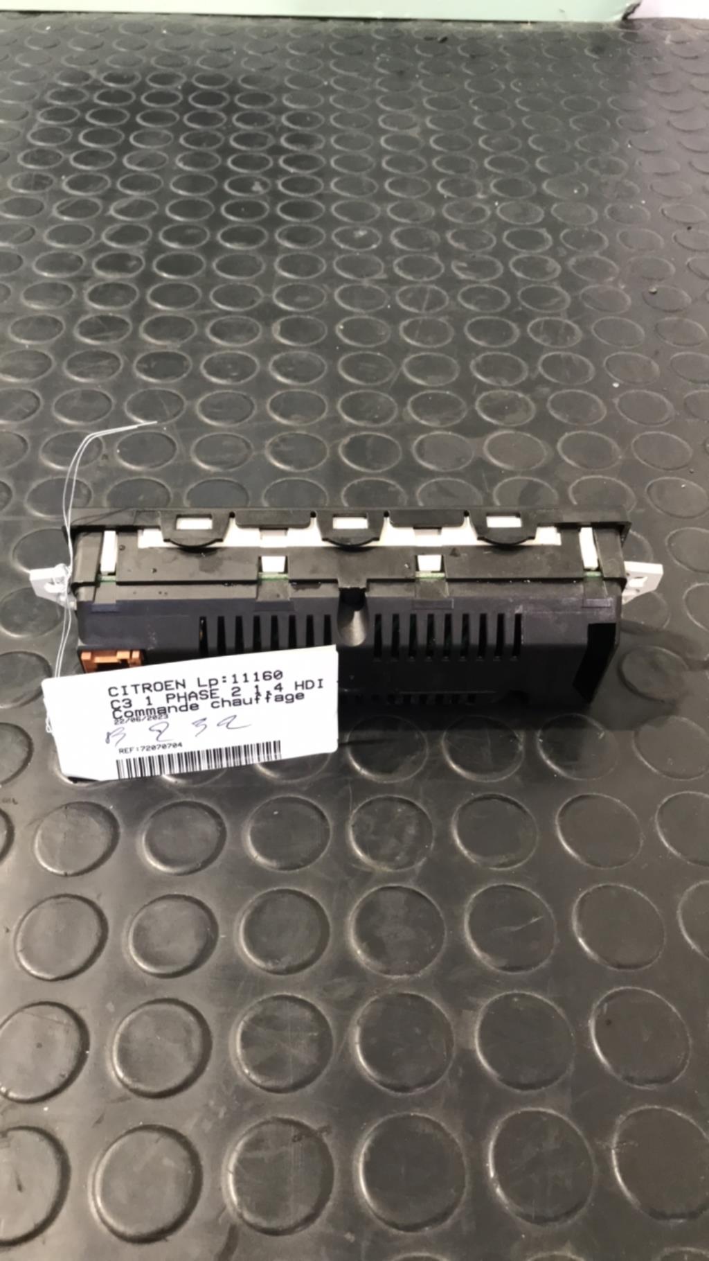 Commande chauffage CITROEN C3 1 PHASE 2 Diesel - 1