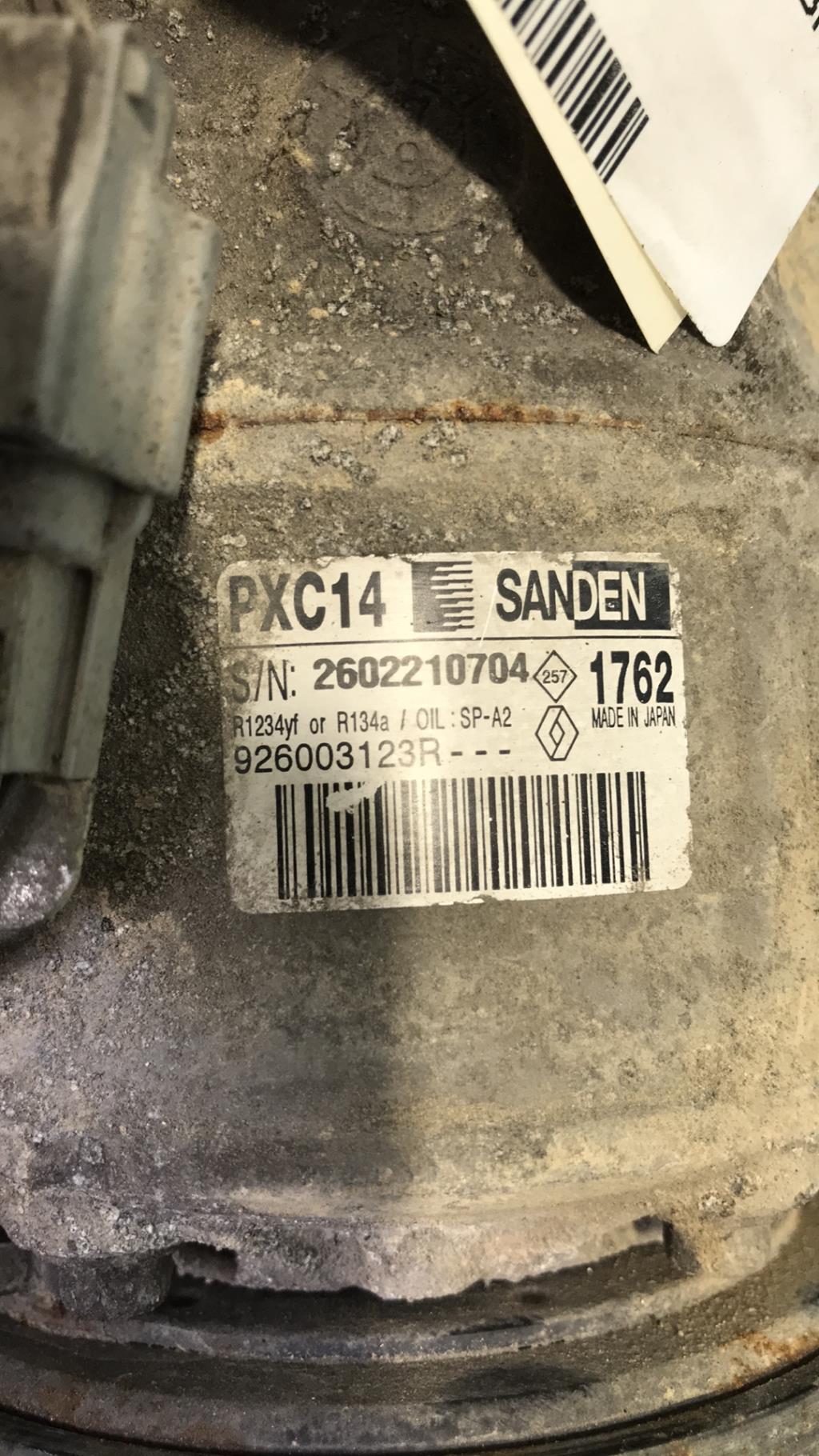 Compresseur clim RENAULT MEGANE 4 PHASE 1 BREAK Diesel/Hybride - 1