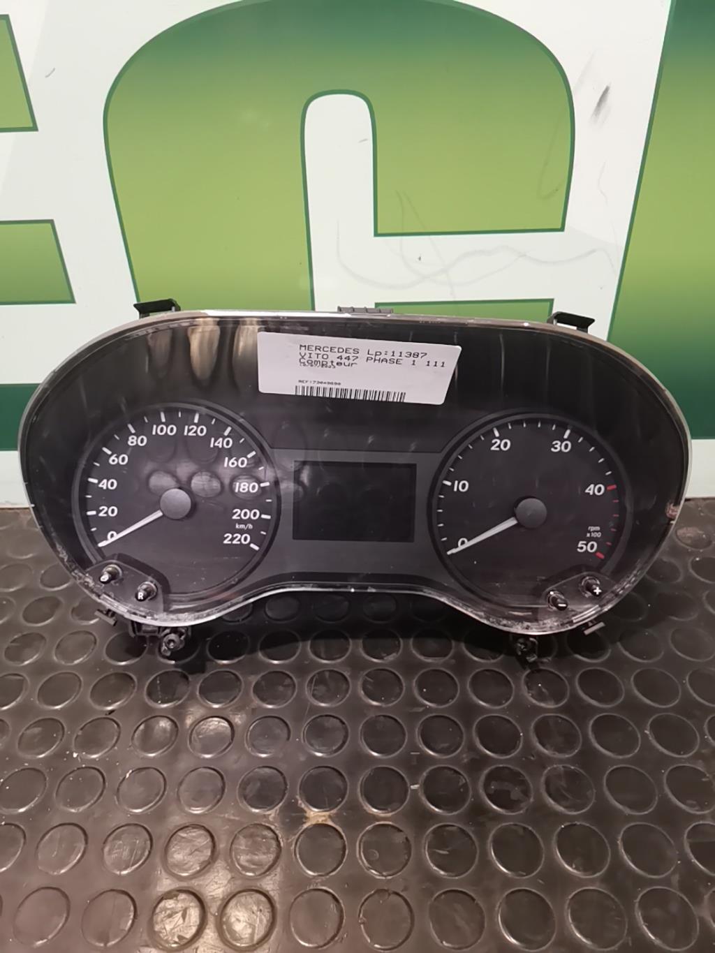 Compteur MERCEDES VITO 447 PHASE 1 Diesel - 1