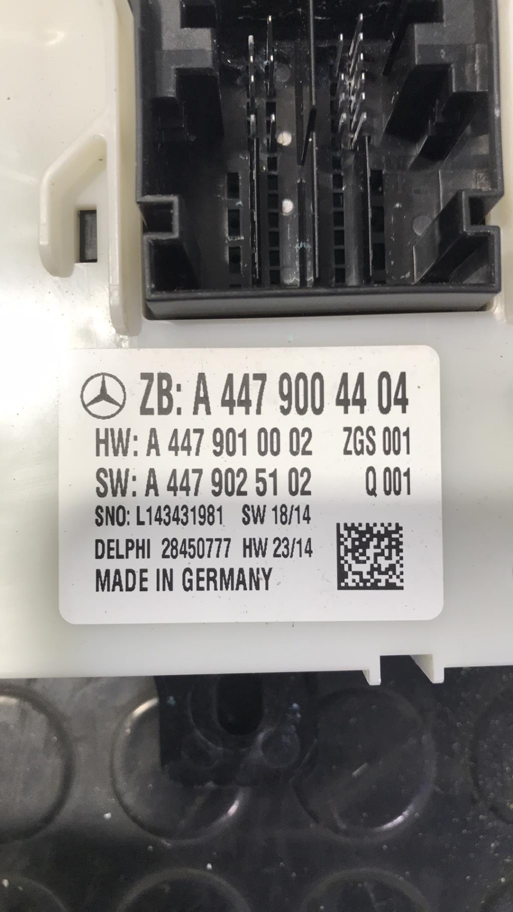 Kit de demarrage MERCEDES VITO 447 PHASE 1 Diesel - 1