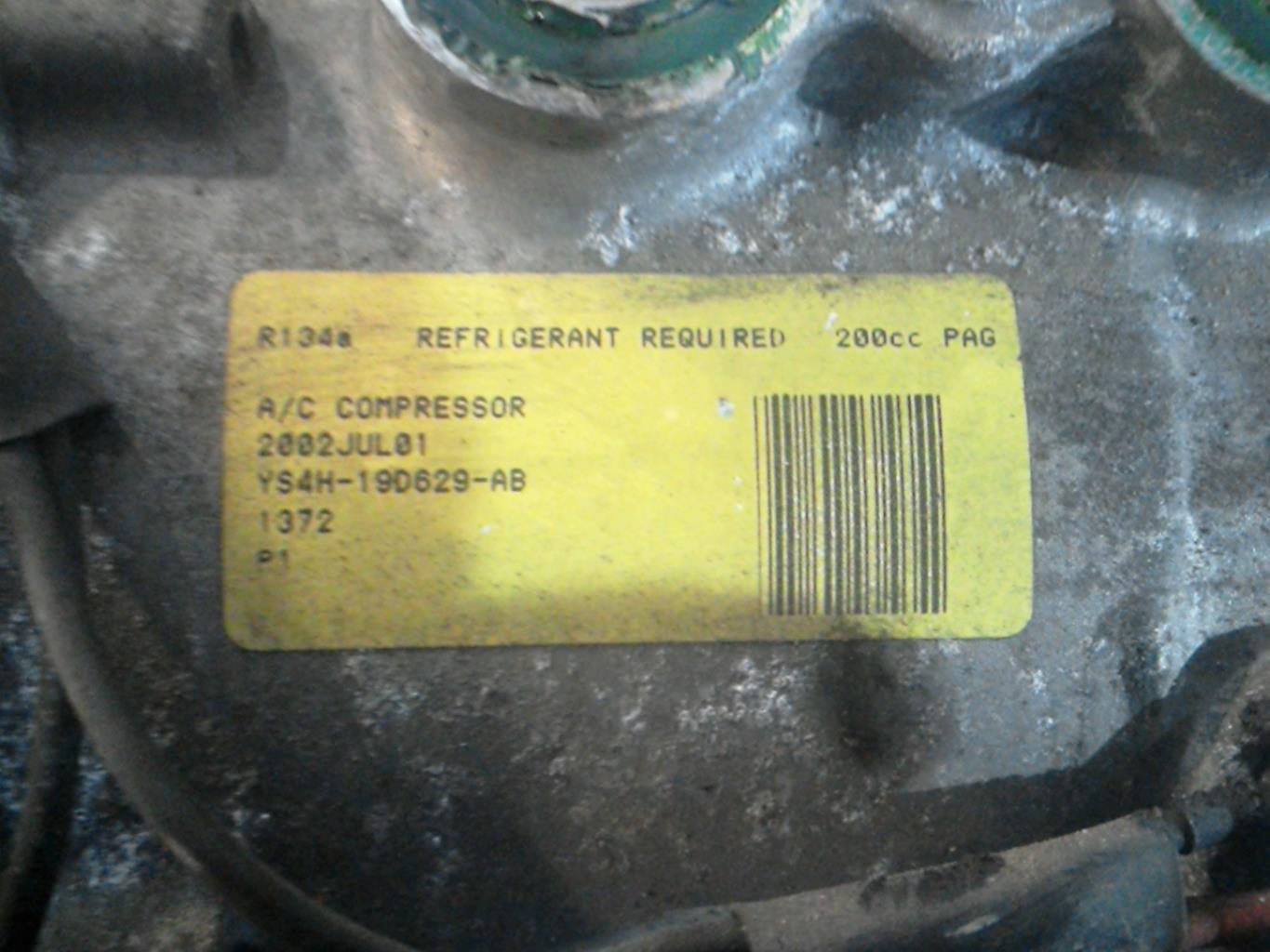 Compresseur clim FORD FIESTA 5 PHASE 1 Essence - 1