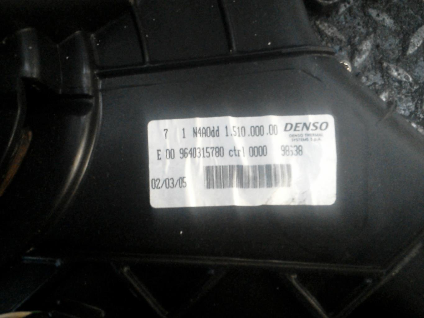 Ventilateur chauffage CITROEN BERLINGO 1 PHASE 2 Diesel - 1