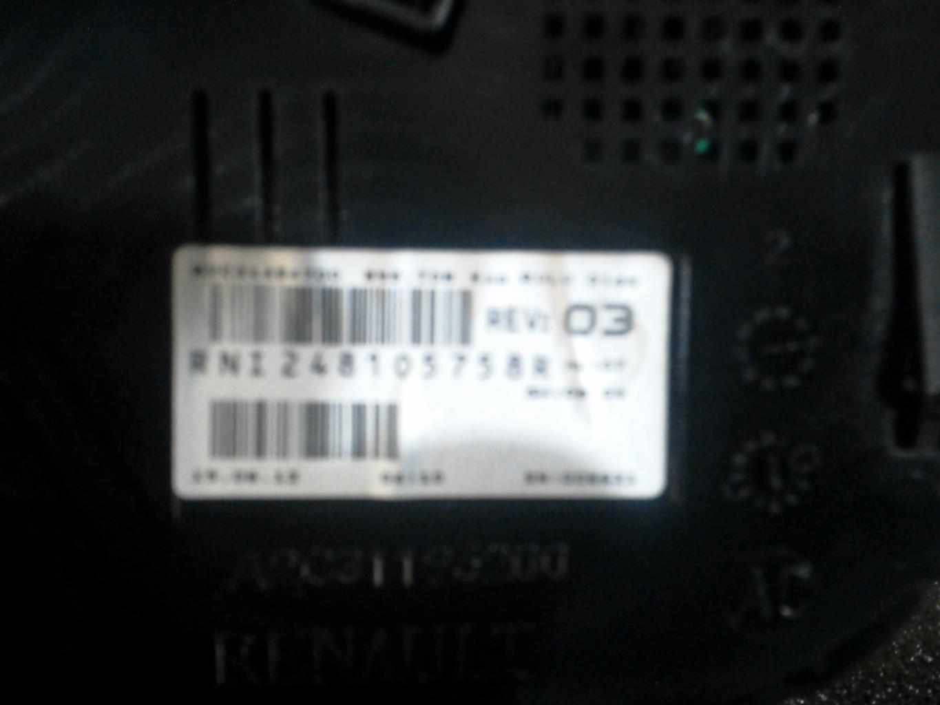 Compteur RENAULT MEGANE 3 PHASE 2 Diesel - 1