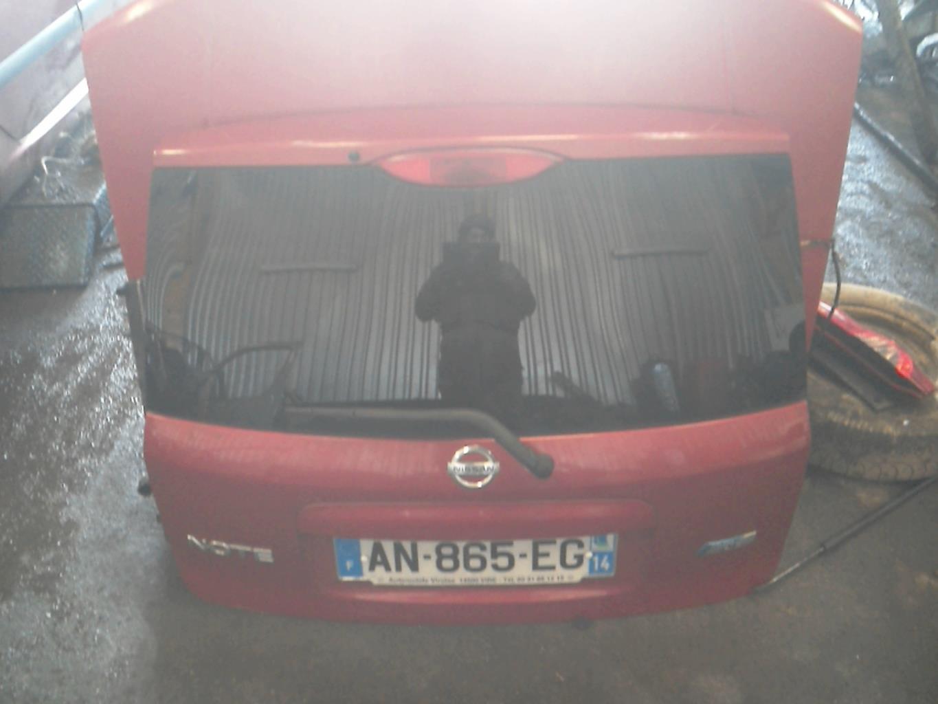 Malle/Hayon arriere NISSAN NOTE 1 PHASE 2 Diesel - 1