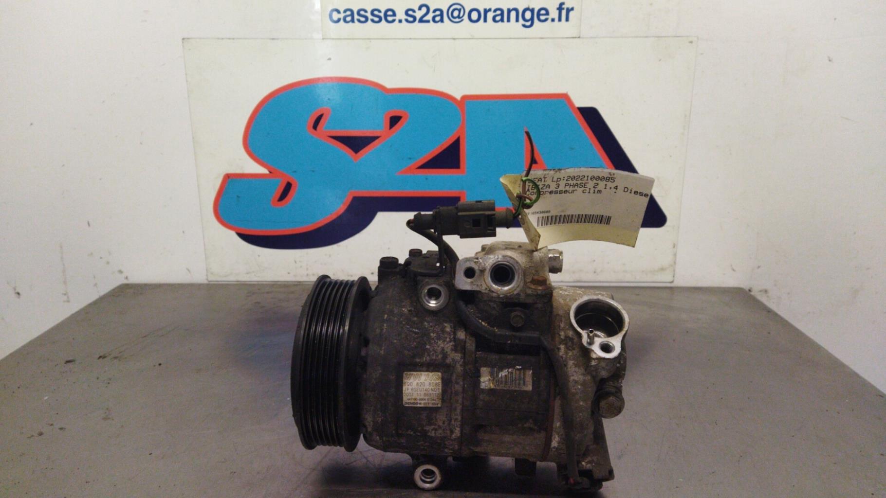 Compresseur clim SEAT IBIZA 3 PHASE 2 Diesel - 1
