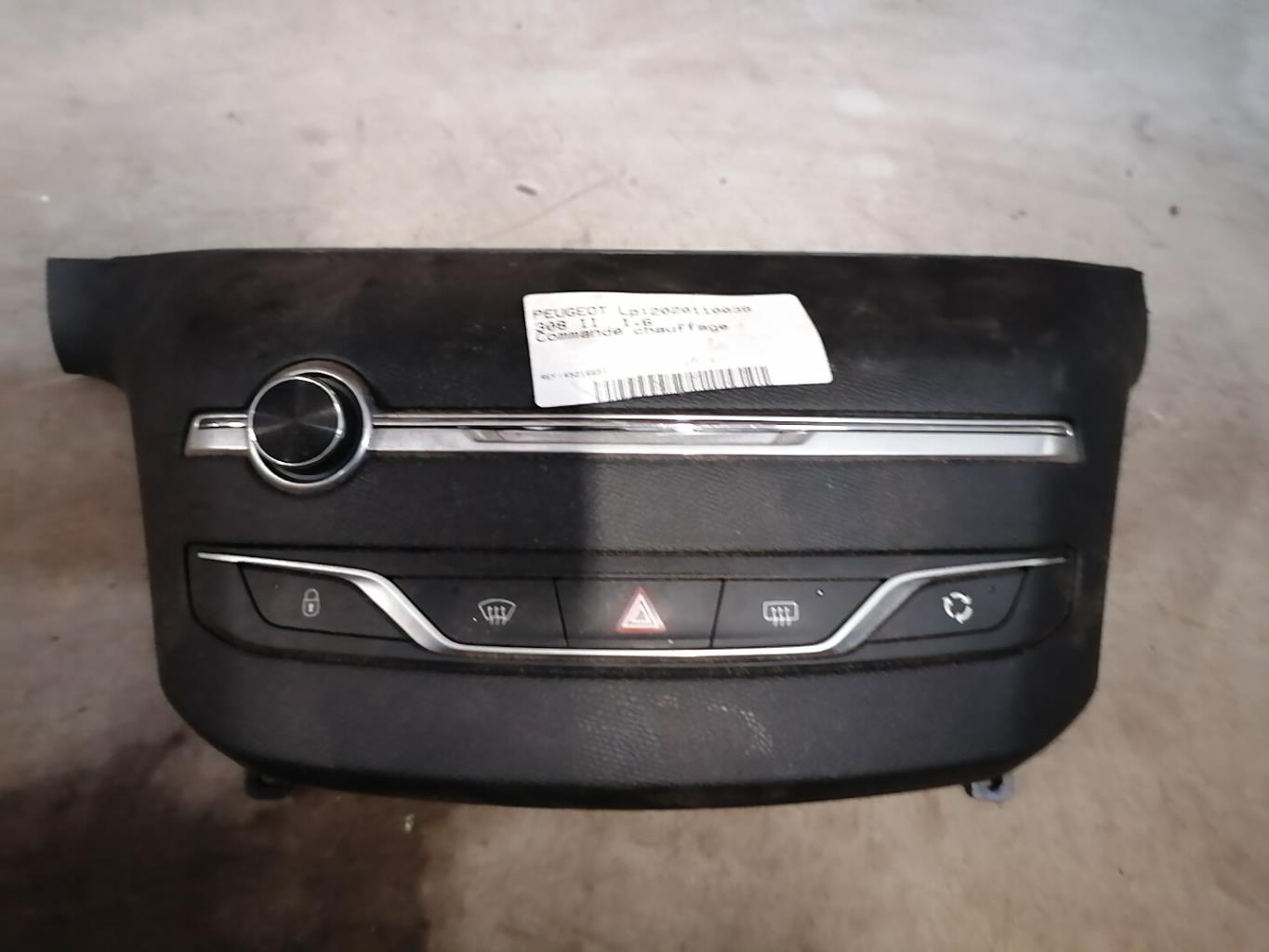 Commande chauffage PEUGEOT 308 2 PHASE 1 Diesel - 1