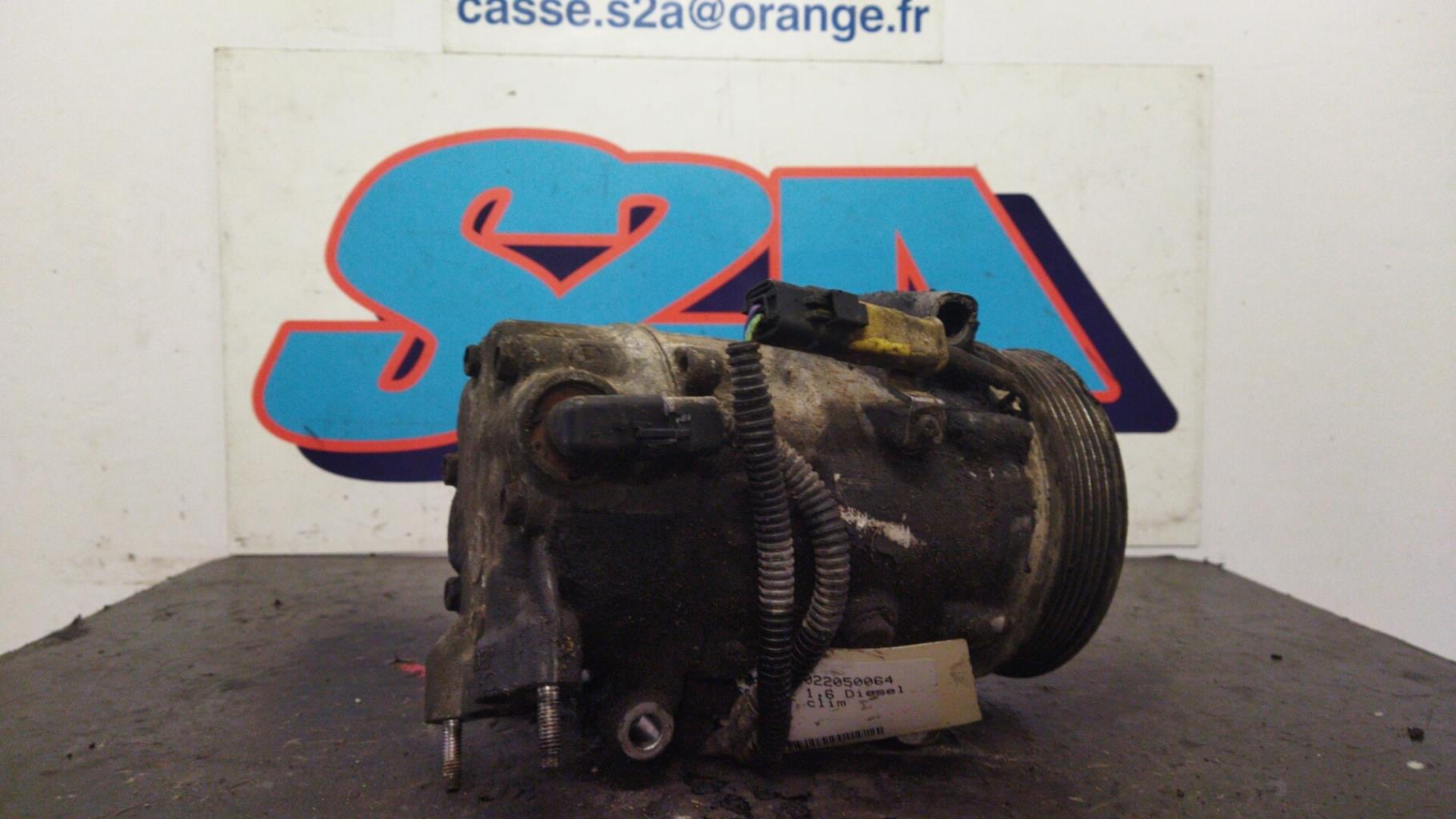 Compresseur clim PEUGEOT 207 PHASE 2 Diesel - 1