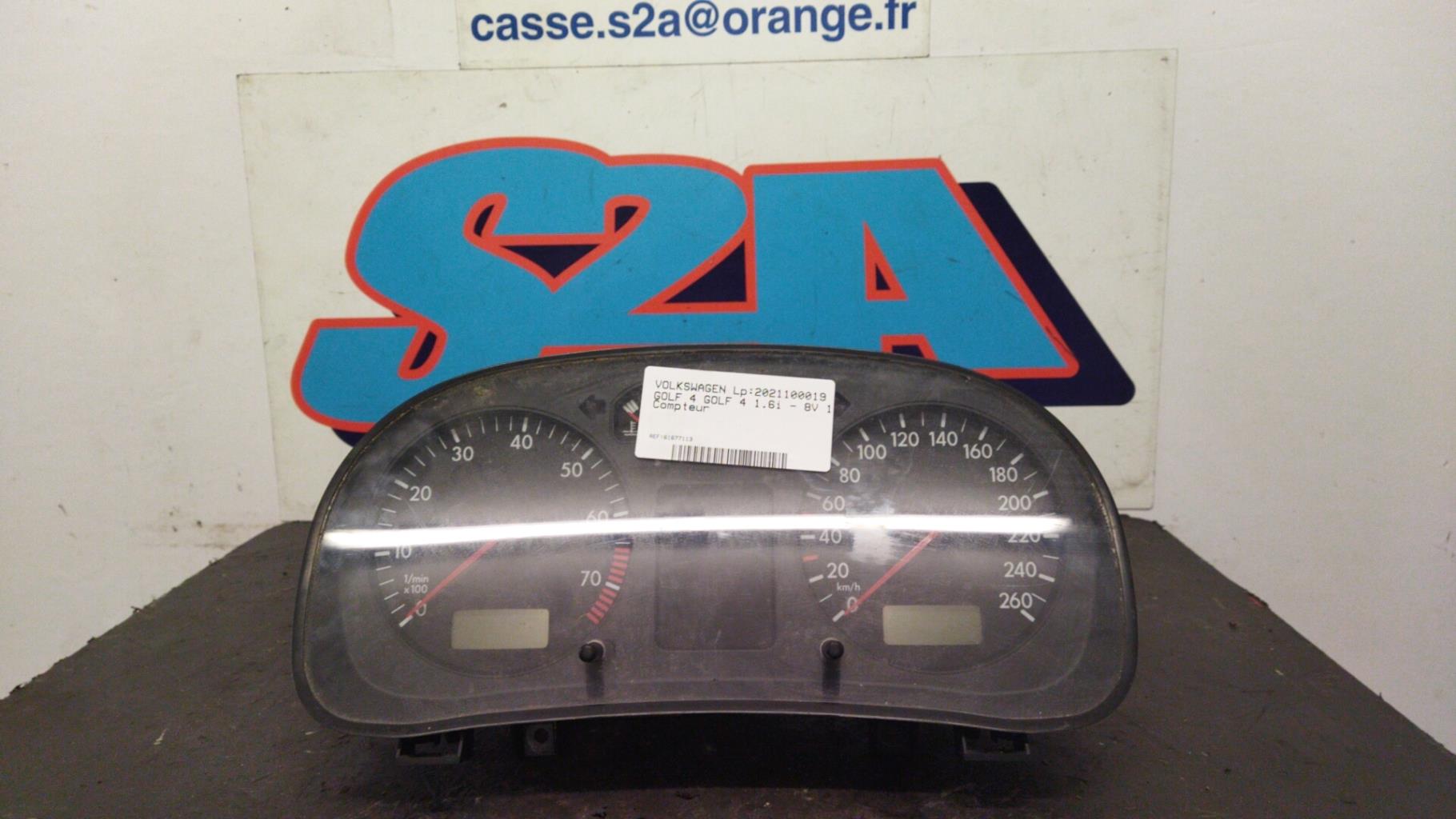 Compteur VOLKSWAGEN GOLF 4 Essence - 1