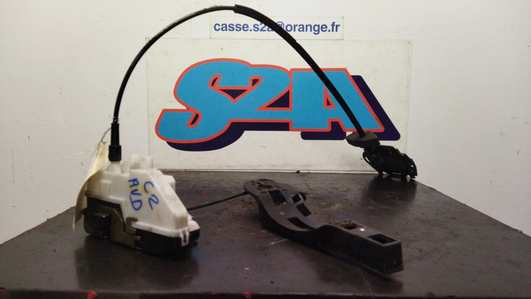 Serrure avant droit CITROEN C2 PHASE 1  - 1