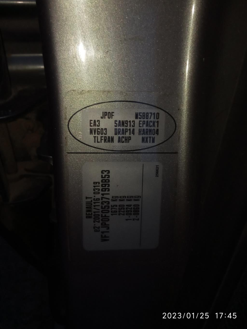Commande chauffage RENAULT MODUS PHASE 1 Diesel - 1