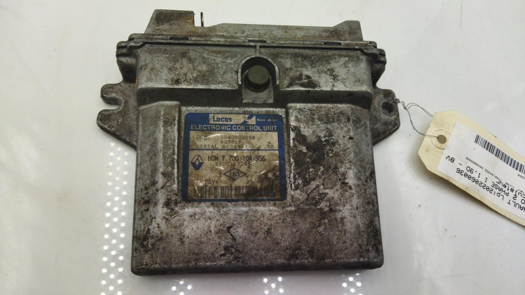 Calculateur RENAULT CLIO 2 PHASE 1 Diesel - 1