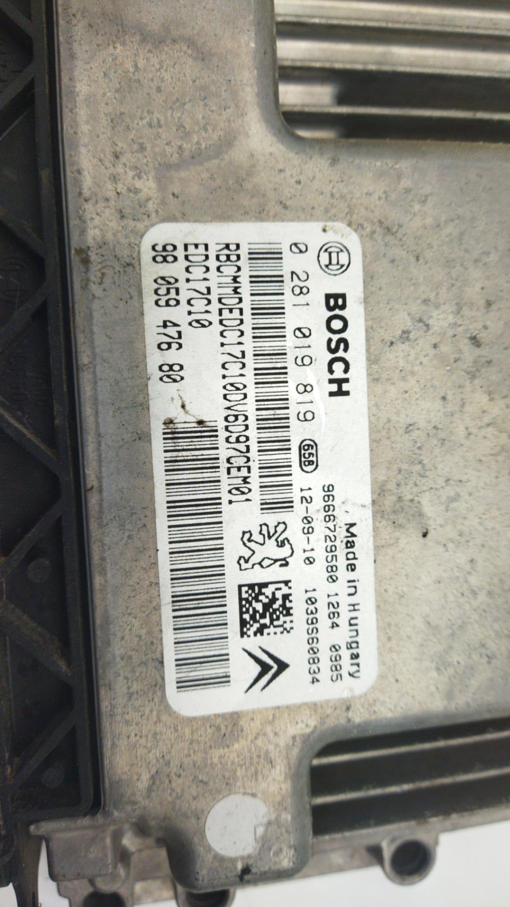 Kit de demarrage CITROEN C3 PICASSO PHASE 2 Diesel - 1