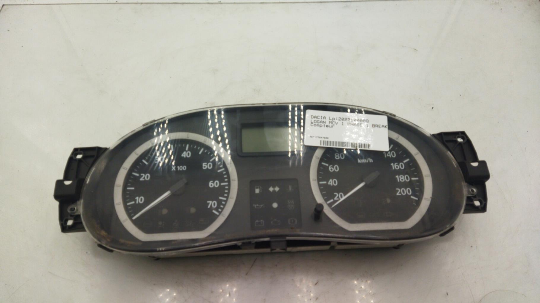 Compteur DACIA LOGAN MCV 1 PHASE 1 BREAK Diesel - 1